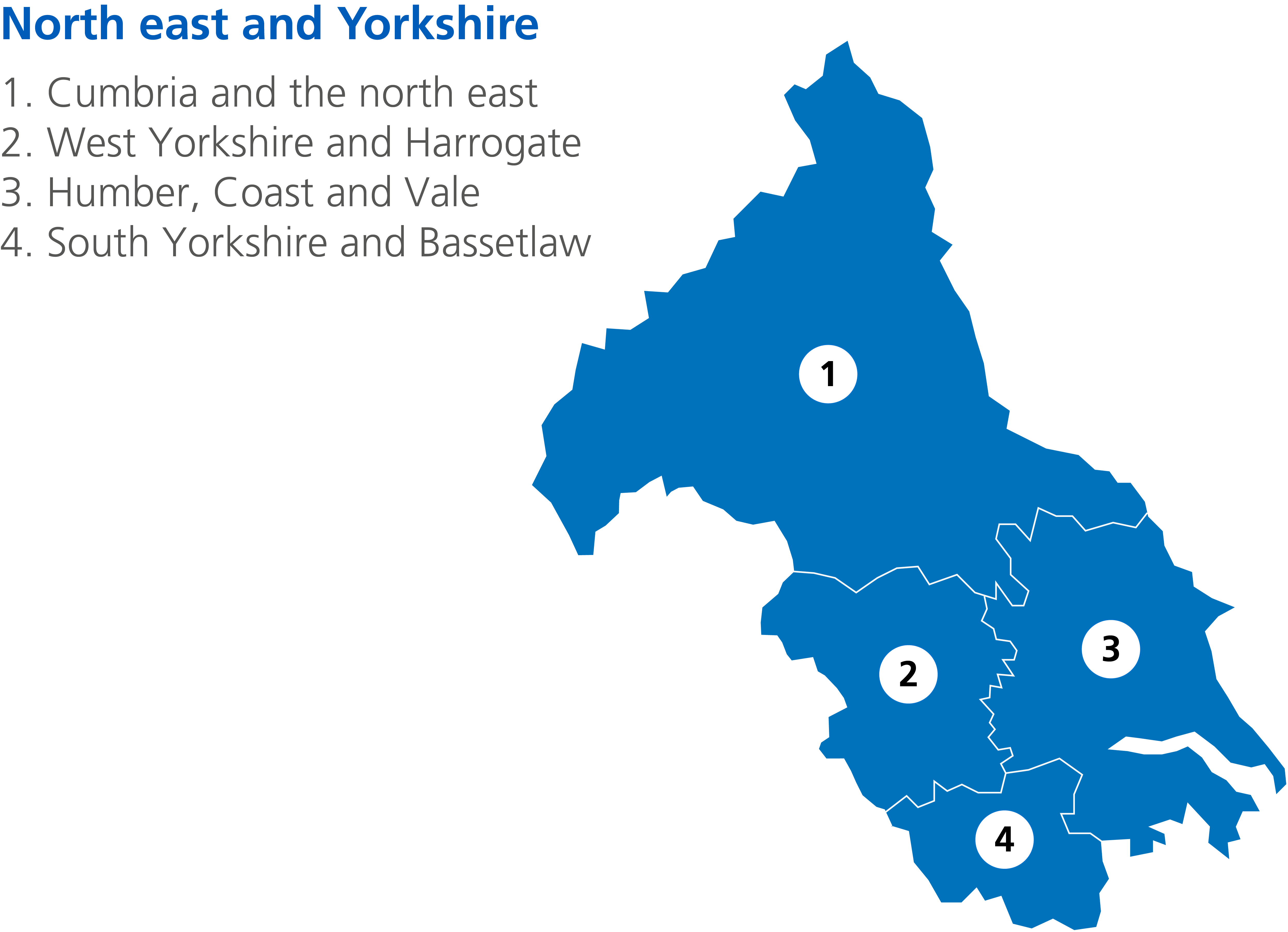 North east and Yorkshire.png NHS England Workforce, training and